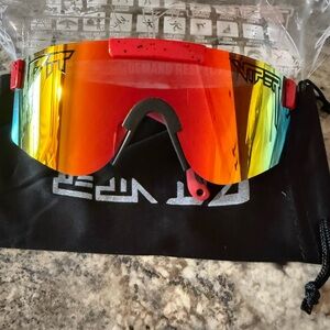 Pit Viper Sunglasses with Red and Orange Lenses4-12y